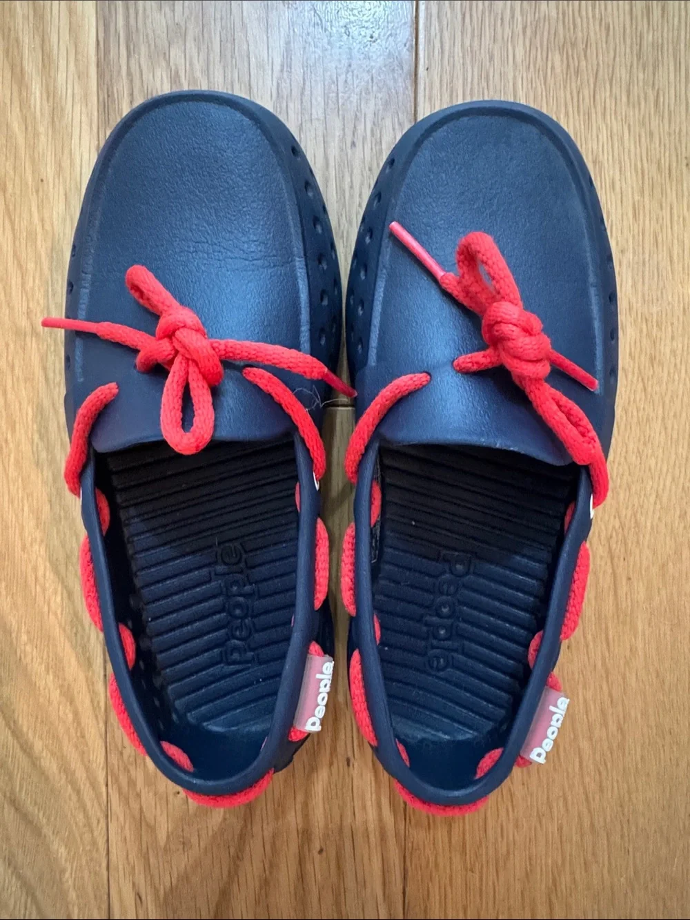 People Footwear Senna Kids Waterproof Slip-On Rubber Loafers Water Shoes SZ 11